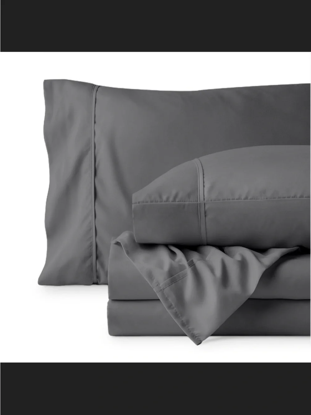 King Sheet Set - Navy Blue Microfiber